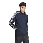 Abbigliamento adidas Essentials French Terry 3-Stripes Full-Zip Hoodie