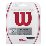 Corde Da Tennis Wilson Synthetic Gut Power 12,2m schwarz