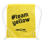 Borse Tennis-Point Team yellow String Bag